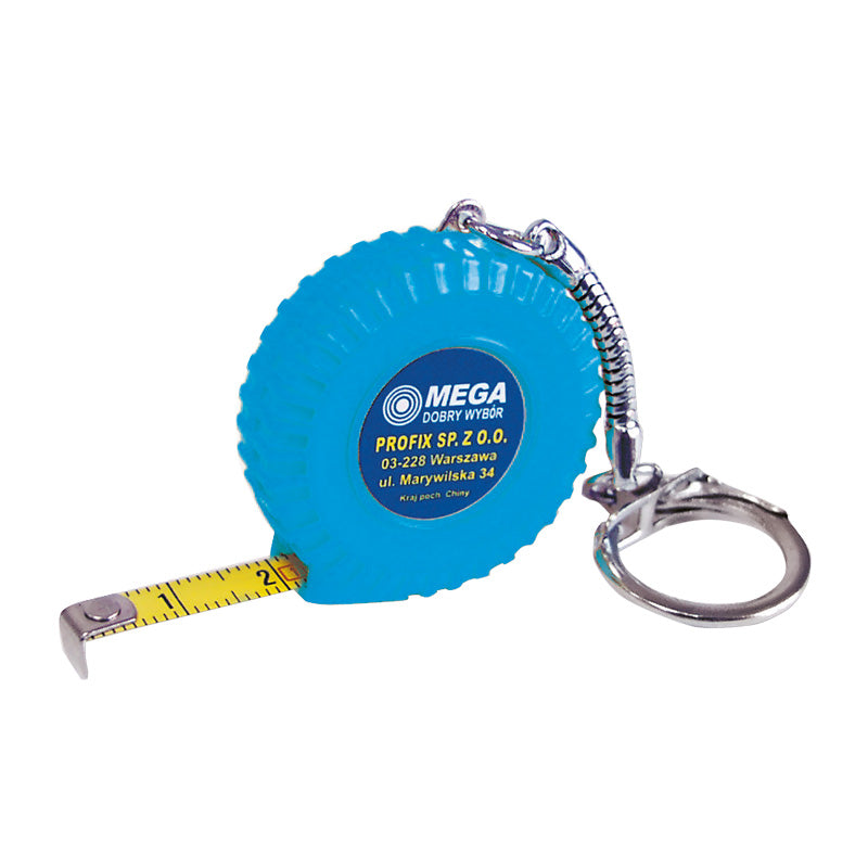 Ruletă breloc miniatură 1 m, portabilă, accesoriu util MEGA 20101