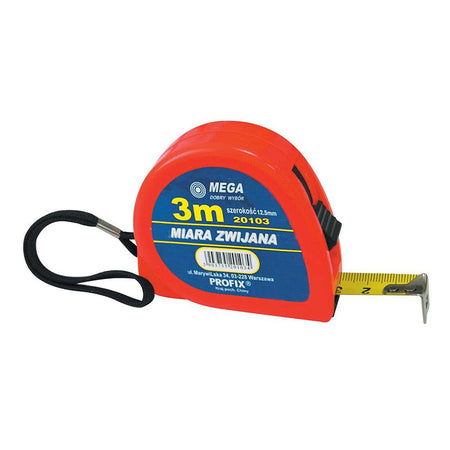 Ruletă plastic MEGA pentru măsurare 5 m 13 mm