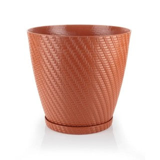 Ghiveci Nora Cu Farfurie 22cm