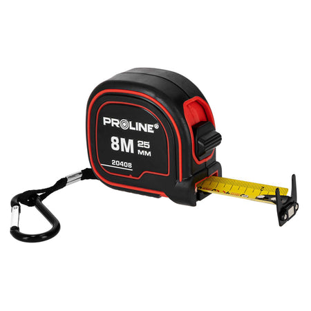 Ruletă magnetică bilaterală cu certificat CE, acoperire nylon, PROLINE