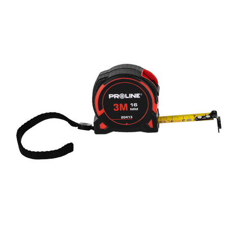 Ruletă magnetică PROLINE cu bandă față-verso, certificat CE, nylon