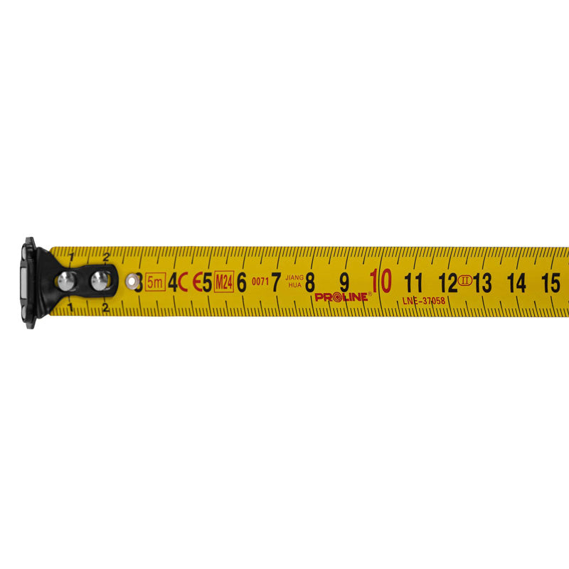 Ruletă magnetică PROLINE cu bandă față-verso, certificat CE, nylon