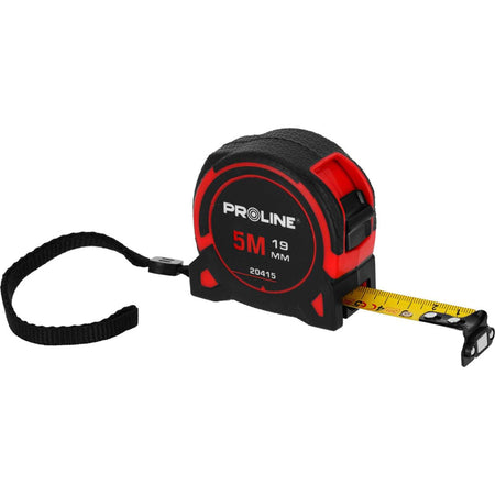 Ruletă magnetică PROLINE cu bandă față-verso, certificat CE, nylon