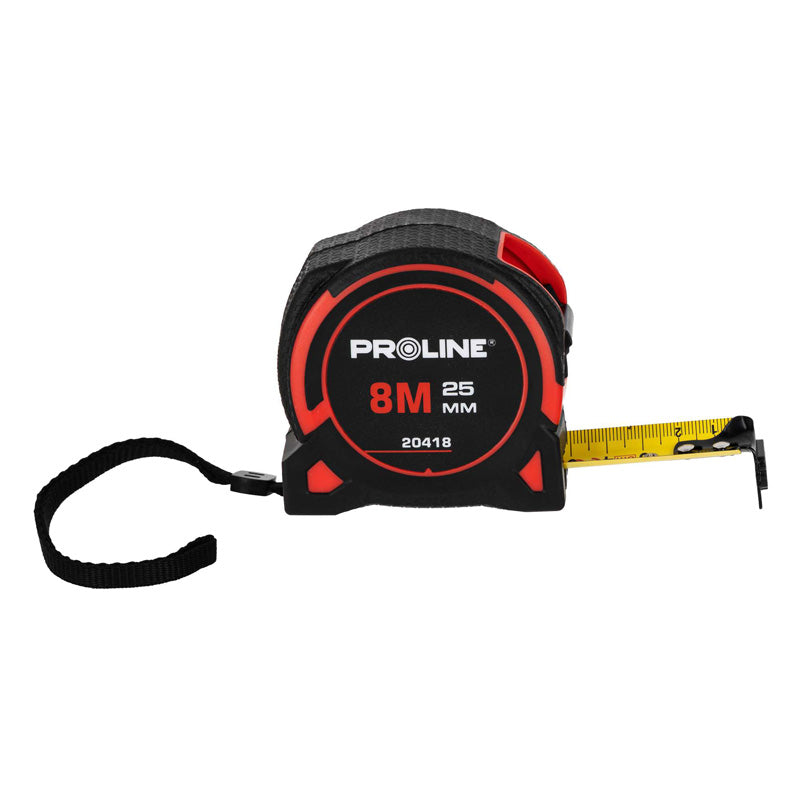 Ruletă magnetică PROLINE cu bandă față-verso, certificat CE, nylon