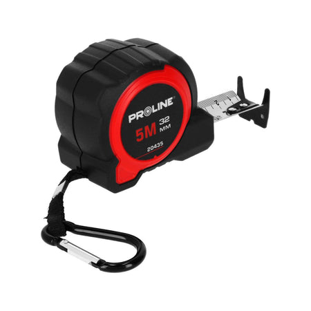 Ruletă magnetică bilaterală cu autostop, PROLINE, certificat CE