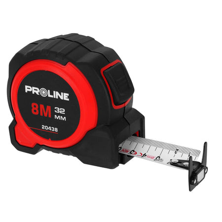Ruletă magnetică bilaterală cu autostop, PROLINE, certificat CE