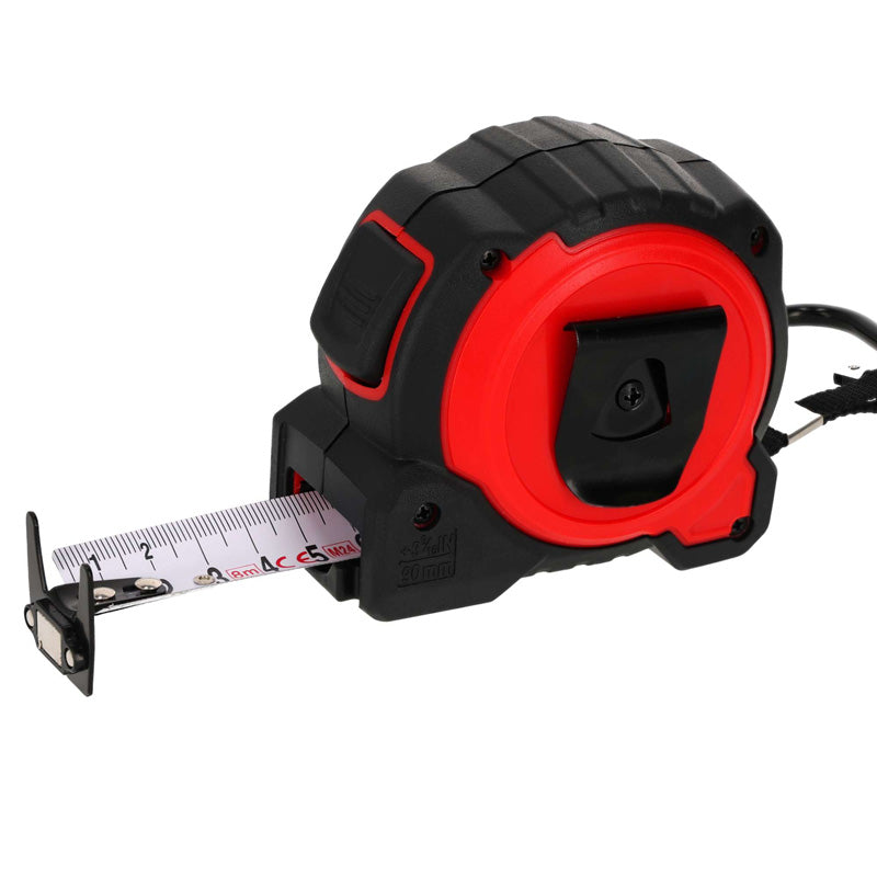 Ruletă magnetică bilaterală cu autostop, PROLINE, certificat CE