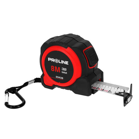 Ruletă magnetică bilaterală cu autostop, PROLINE, certificat CE