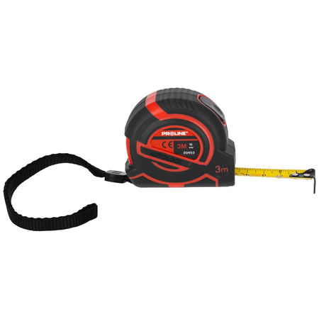 Ruletă autoblocantă cauciucată PROLINE, certificat CE MID, protecție nylon