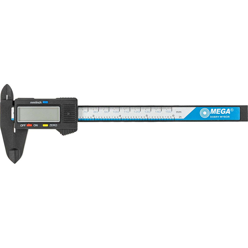 Șubler digital metric-imperial din oțel inoxidabil 150 mm precizie 0,02 mm MEGA 20520