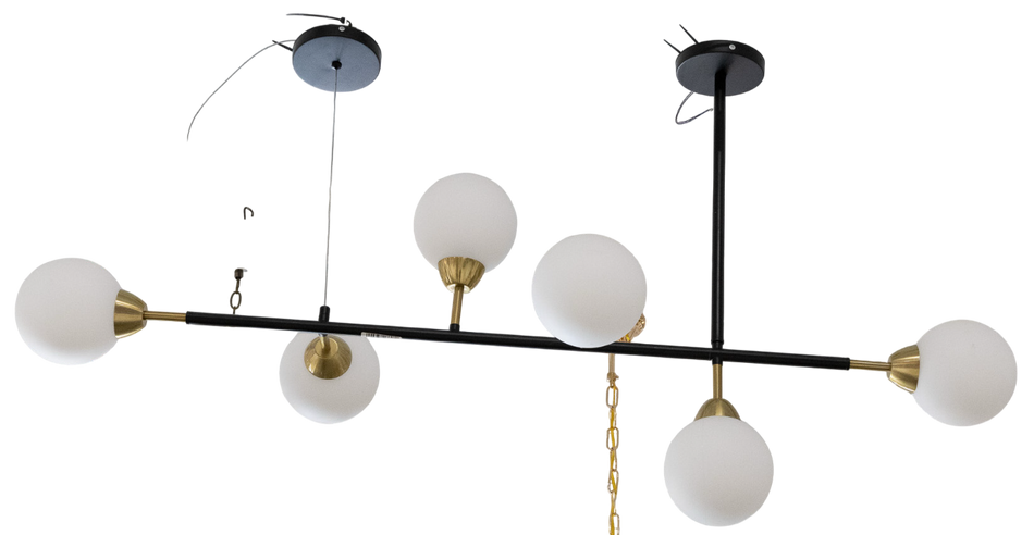 Lustra 7126/6bk+tb