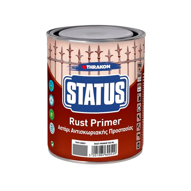 Grund De Protectie Anticoroziva Status Rust Primer Gri 2.5 L