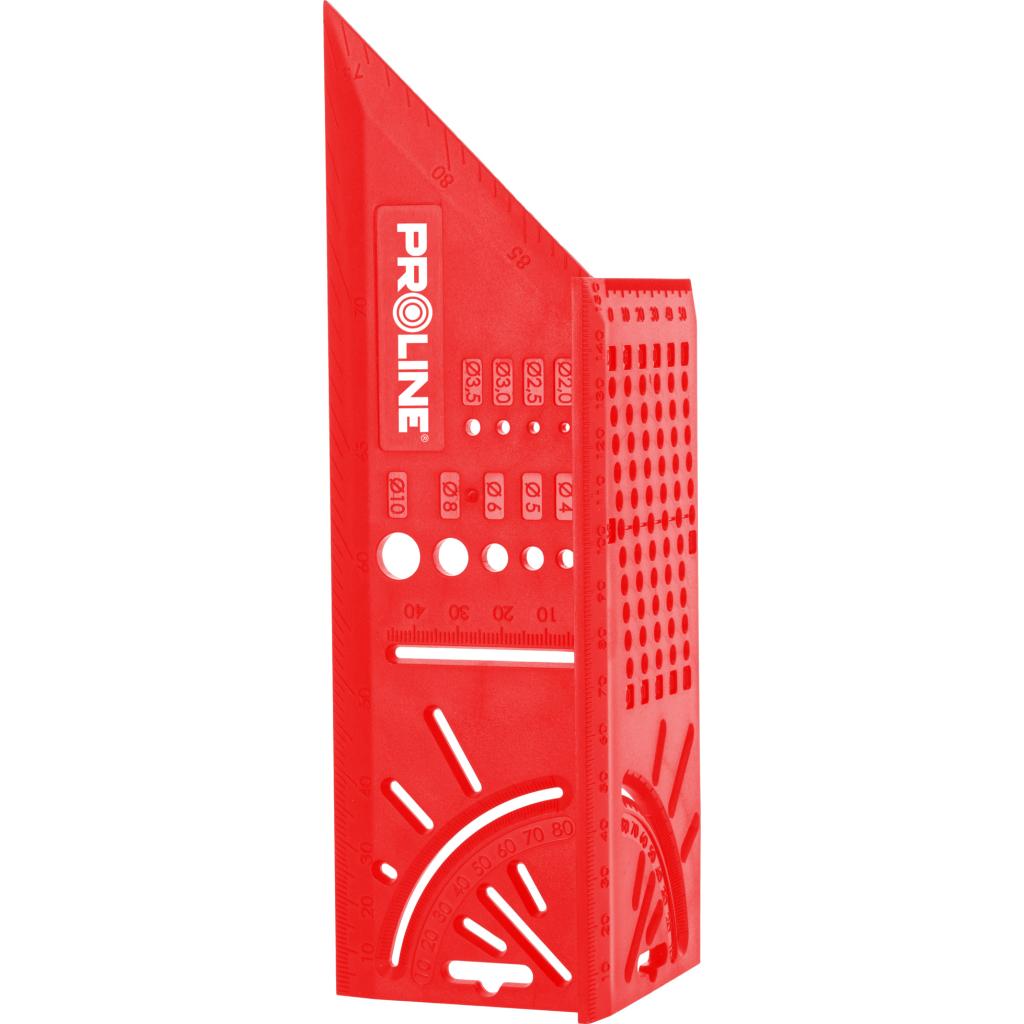 Echer multifuncțional tip 3D pentru tâmplărie, măsurare unghiuri, ABS sau aluminiu, PROLINE