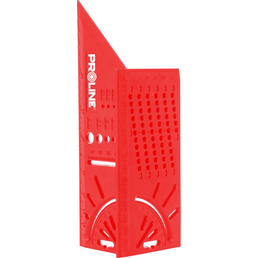 Echer multifuncțional tip 3D pentru tâmplărie, măsurare unghiuri, ABS sau aluminiu, PROLINE