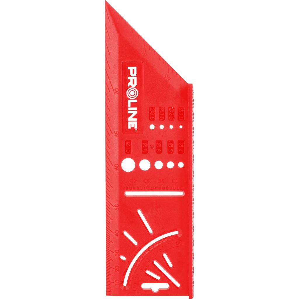 Echer multifuncțional tip 3D pentru tâmplărie, măsurare unghiuri, ABS sau aluminiu, PROLINE