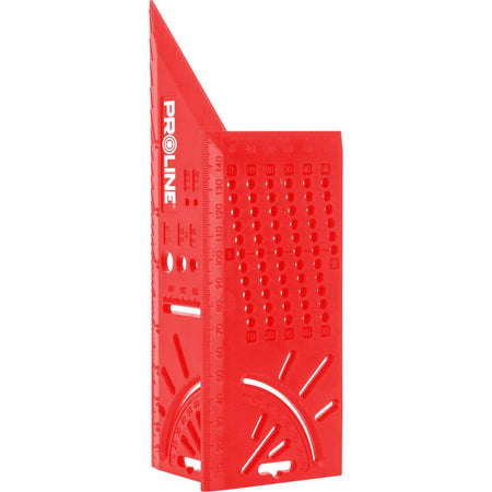 Echer multifuncțional tip 3D pentru tâmplărie, măsurare unghiuri, ABS sau aluminiu, PROLINE