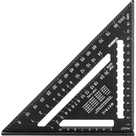 Echer multifuncțional din aluminiu pentru dulgherie și construcții