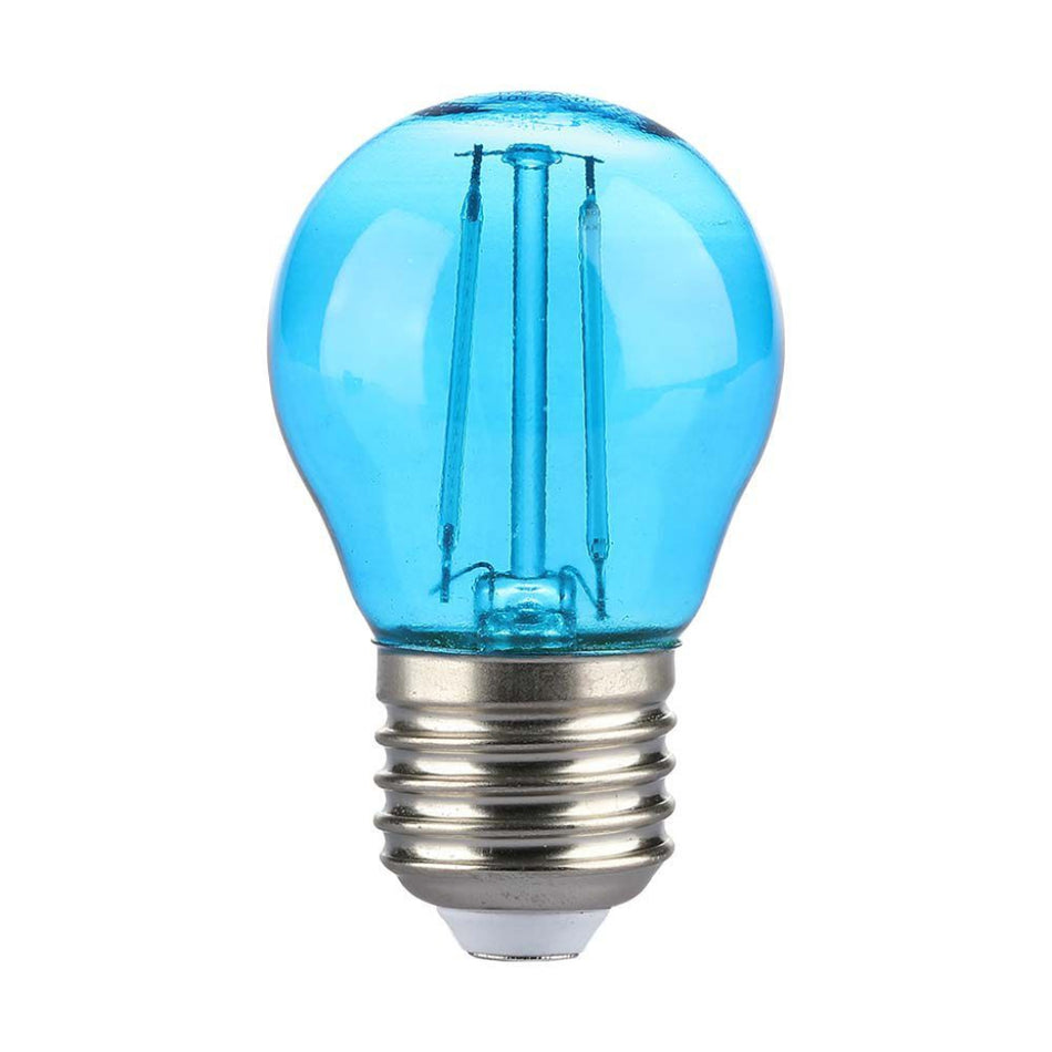 Bec LED Filament E27 G45 2W Colorat V-TAC
