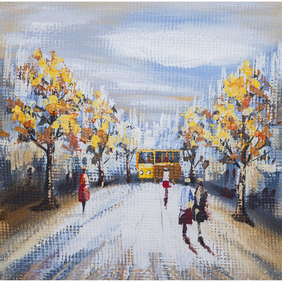 Tablou Bus Station 60x60cm