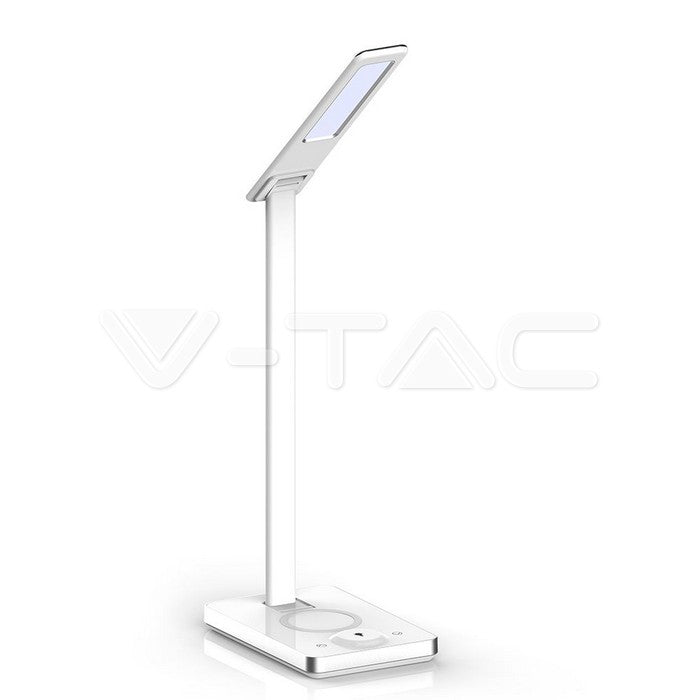 Lampa Birou Smart 7w 3in1 Cu Incarcator Inductiv Incorporat - Negru