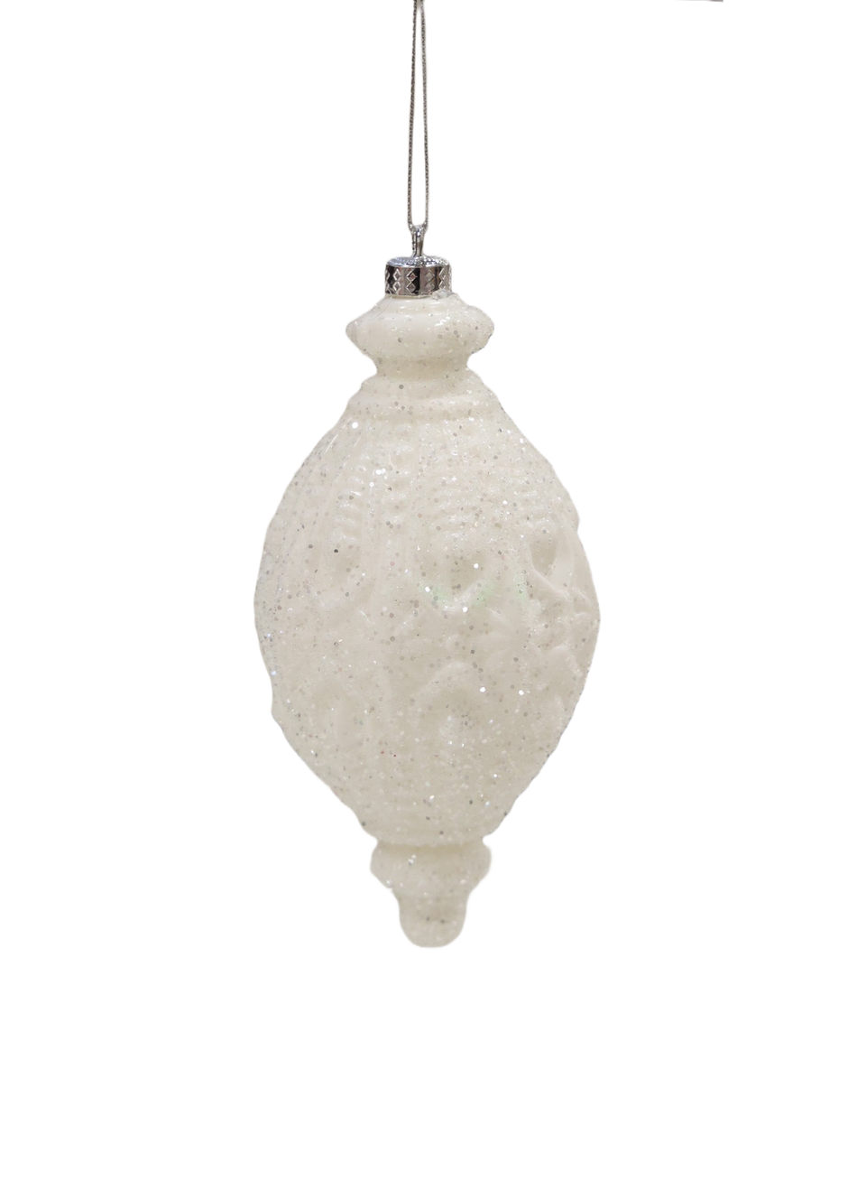 XMAS ORNAMENT GLOB ALB TUGUIAT, PLASTIC