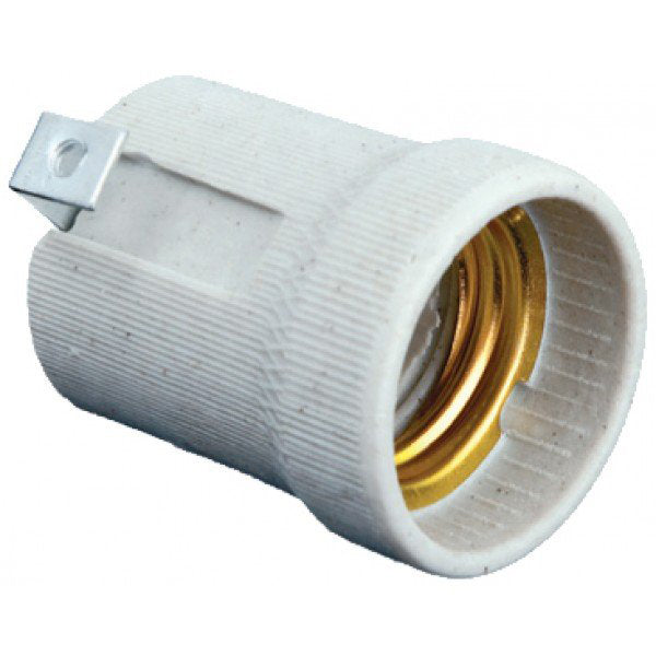 Dulie Ceramica E27 Pentru Aplica (Cu Clema) - 519a