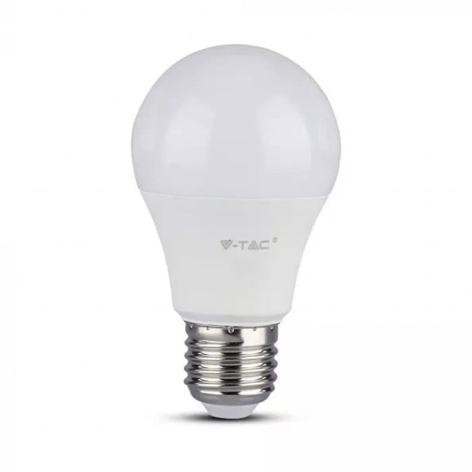 Bec LED E27 A58 9W Alb cald V-TAC