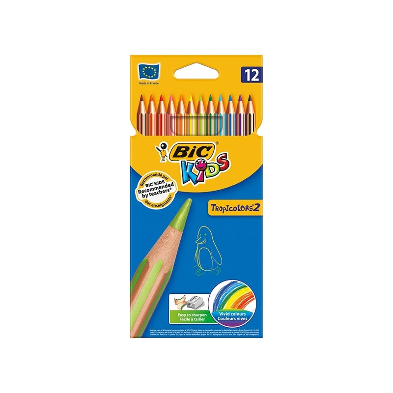 Creioane Color Tropicolors 12/cut