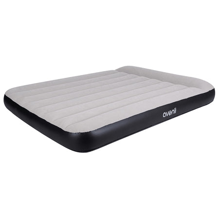 Saltea gonflabilă cu pompă, 203×152×30 cm pentru 2 adulți și un copil Avenli 24176EU