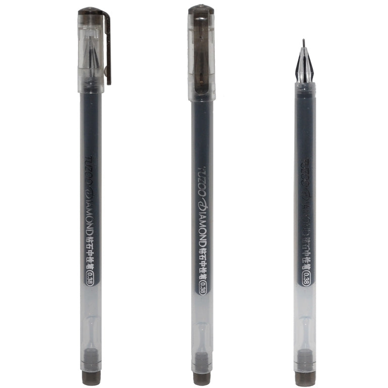 Pix Cu Gel 0.38 Mm Negru Tuzzo Fg-520