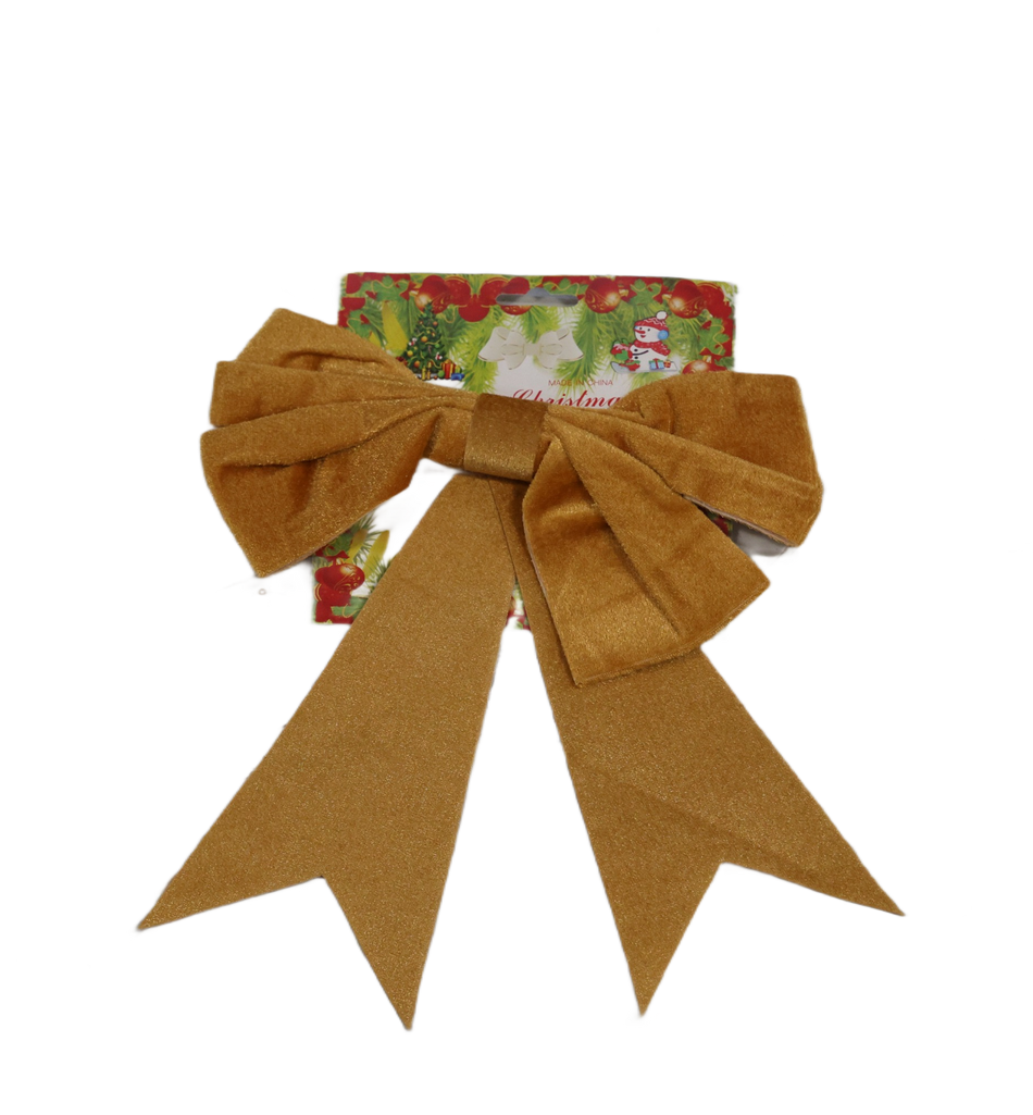 Fundita Catifea Galbena 23x32 Cm A21-xn025 Xmas