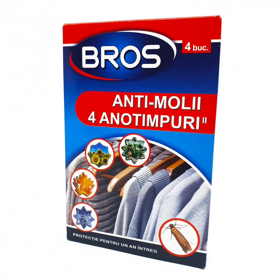 Suport De Agatat Impotriva Moliilor, 4 Anotimpuri, Bros