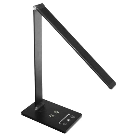 Lampă birou smart 5W wireless, reglabilă, neagră Optonica 261