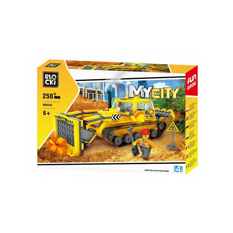 Joc Constr Blocki, Buldozer, 250p Kb0229