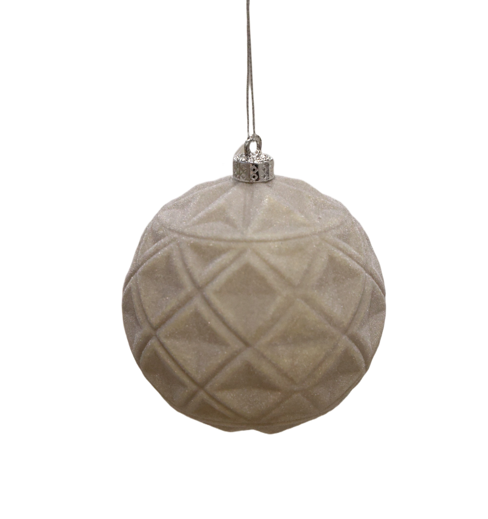 Glob 10cm Gri Romburi A1-16579s10 Xmas