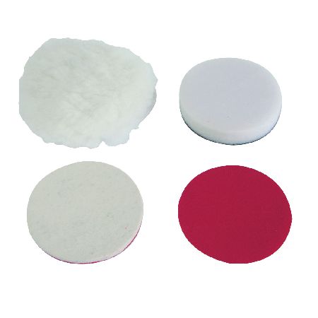 Accesorii lustruire POLONIA – burete, pâslă, scai, textil 125 mm