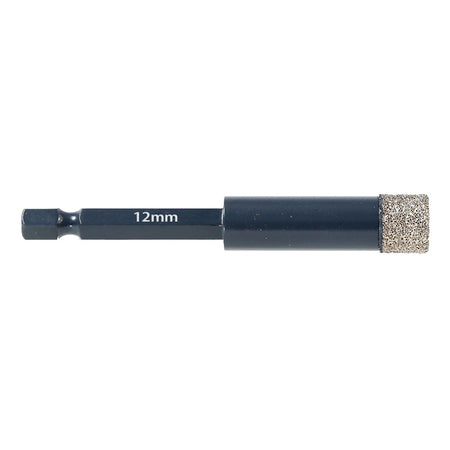 Carotă diamantată cu tijă de fixare HEX PROLINE pentru găurire uscată în ceramică, gresie și piatră