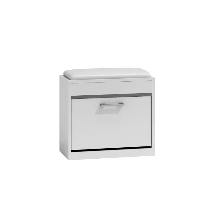 Pantofar Vigo, 3 Rafturi, Alb, 60x30x53cm