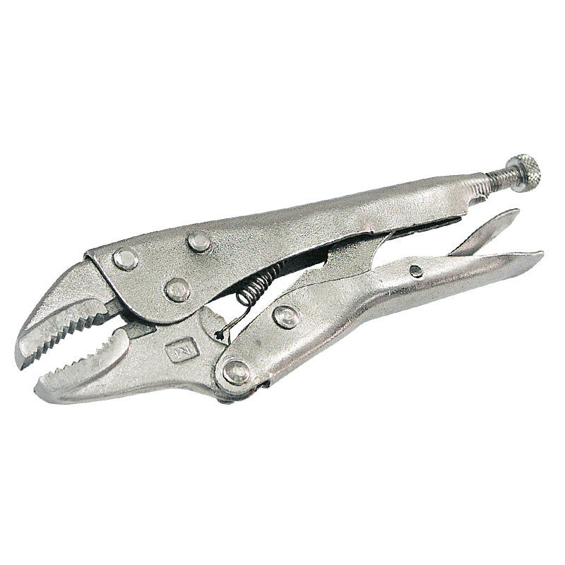 Clește blocare nichelat cu cioc rotunjit 180 mm MEGA 28218