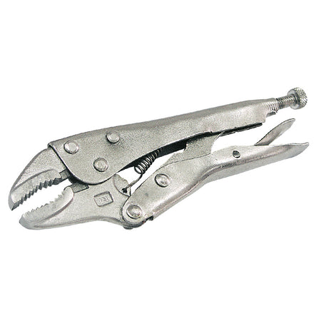 Clește blocare nichelat cu cioc rotunjit 180 mm MEGA 28218
