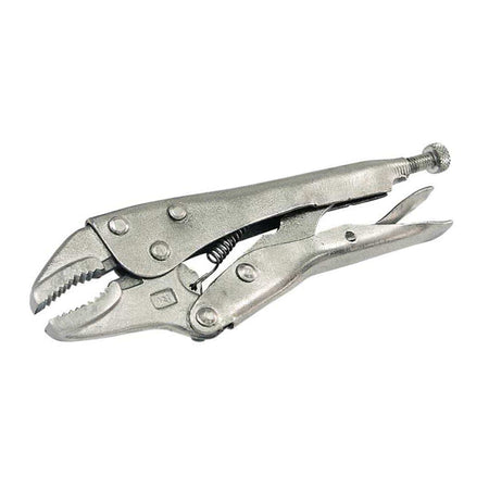 Clește blocare nichelat cu cioc rotunjit 250 mm MEGA 28225