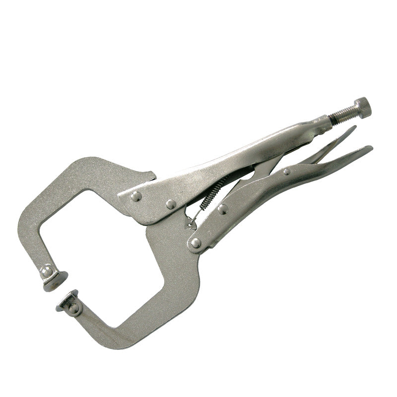 Clește fixare tip C cu blocare, 280 mm, suprafață nichelată MEGA 28230