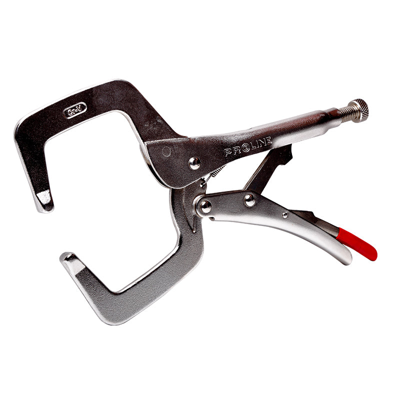 Clește fixare tip cioc cu vârf fix 280 mm PROLINE 28253
