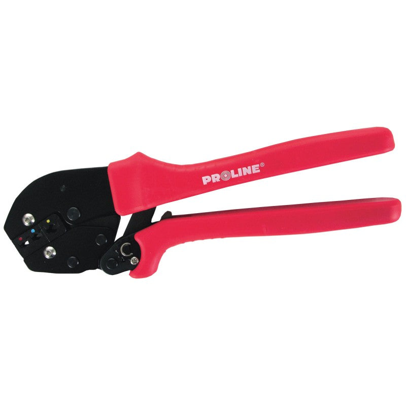 Clește de sertizare cablu izolat 22-10 AWG cu clichet PROLINE 28492