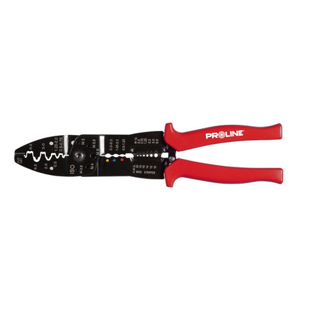 Clește tăiere-dezizolare-sertizare cablu 0.75-6.0 mm² PROLINE 28494
