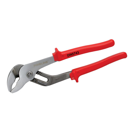 Clește instalator cromat cu mâner plastic 250 mm PROLINE 28581