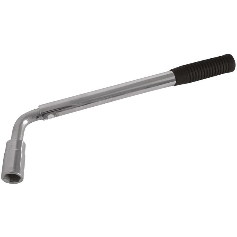 Cheie roată telescopică 17/19 mm, tija 350-530 mm, oțel crom-vanadiu MEGA 29006