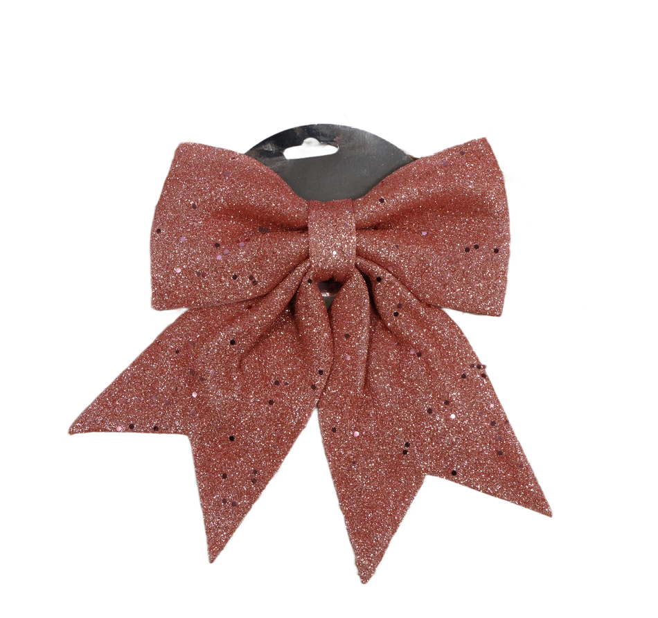 XMAS ORNAMENT FUNDITA ROZ 20X25 CM