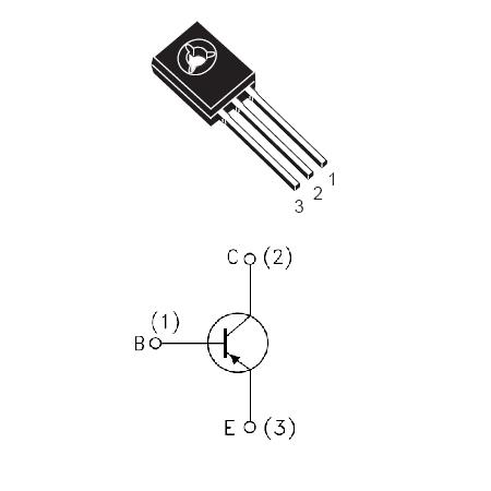 Tranzistor PNP 40V 3A 10W 80MHz 2SB772