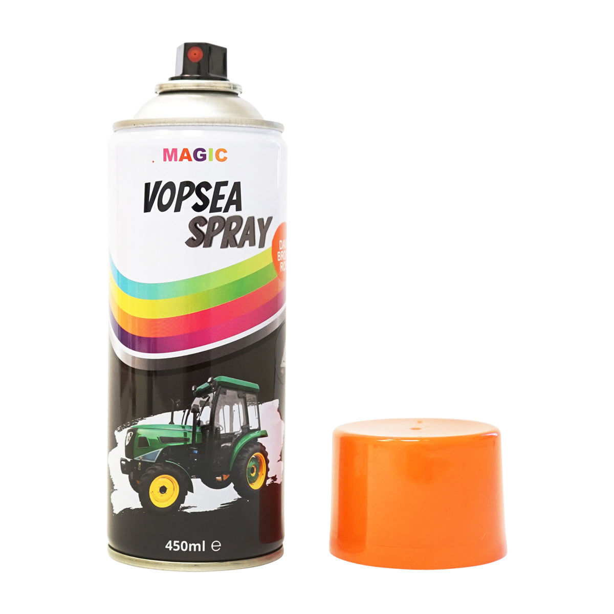 Spray Vopsea Auto Rosu Mac 450 Ml